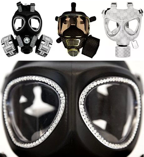 Gucci, Louis Vuitton x Diddo Velema Gas Masks